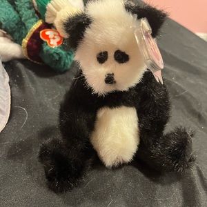 Rare beanie baby CHECKERS Ty attic treasures collection with tags